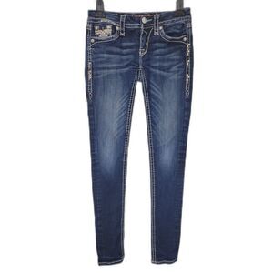 Rock Revival Karla Dark Wash Skinny Jeans